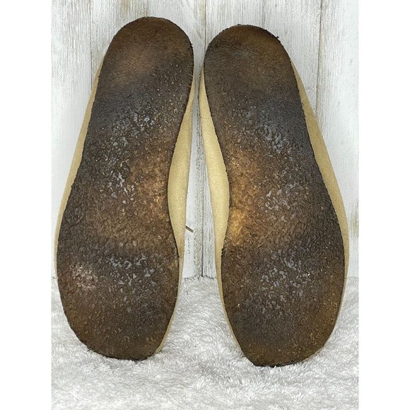 ***SOLD*** Vintage Clarks Originals Wallabee Men's Tan Suede Size 9 - Picture 6 of 9